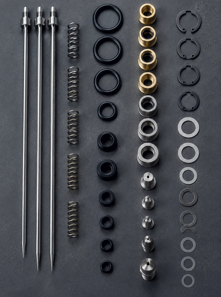 Compatible spare parts layout